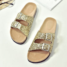 Load image into Gallery viewer, New Fashion Women  Double-breasted Sandals, Slippers.
