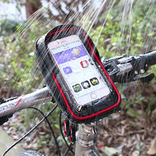 Load image into Gallery viewer, Bicycle waterproof touch screen mobile Phone Bag
