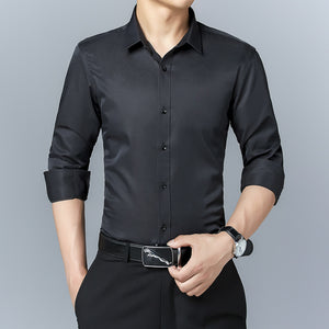 Men's long sleeve Shirt, slim men's Shirt