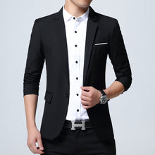 Load image into Gallery viewer, Spring and autumn men&#39;s casual suits, men&#39;s slim suits
