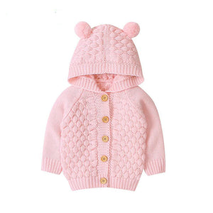 Children's solid color Sweater