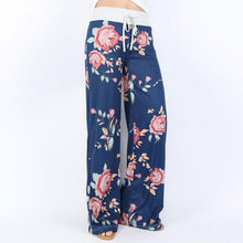 Load image into Gallery viewer, Lace-up casual Trousers, loose lace-up camouflage printed Pants
