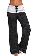 Load image into Gallery viewer, Splicing yoga quick-drying sports Trousers, outdoor casual wide-leg Pants
