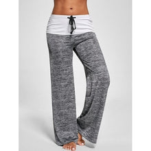 Load image into Gallery viewer, Splicing yoga quick-drying sports Trousers, outdoor casual wide-leg Pants
