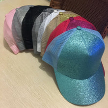 Load image into Gallery viewer, Fashionable adult sequin Baseball Cap
