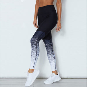 Hot new summer gradient yoga Tights and Tops