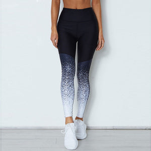 Hot new summer gradient yoga Tights and Tops