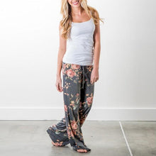 Load image into Gallery viewer, Lace-up casual Trousers, loose lace-up camouflage printed Pants
