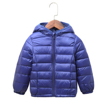 Load image into Gallery viewer, Boys and girls down Jacket
