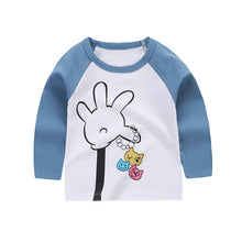 Load image into Gallery viewer, Children&#39;s long-sleeved T-shirt,  cotton baby T-shirt
