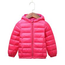 Load image into Gallery viewer, Boys and girls down Jacket
