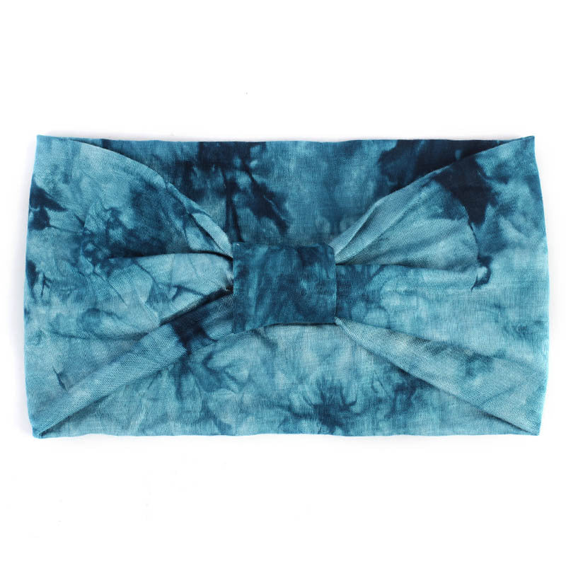 Tie-dye sports sweatband, Headband