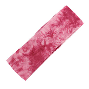 Tie-dye sports sweatband, Headband