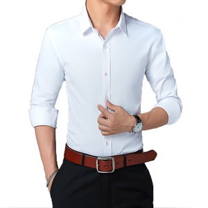 Men's long sleeve Shirt, slim men's Shirt