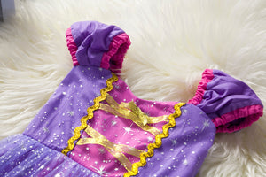 Girls bronzing snowflake Dress