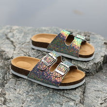 Load image into Gallery viewer, New Fashion Women  Double-breasted Sandals, Slippers.
