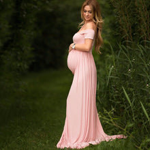 Load image into Gallery viewer, Long skirt Dress for pregnant women
