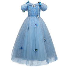 Load image into Gallery viewer, Princess Elsa Dress, Children&#39;s gown princess Dress
