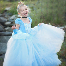 Load image into Gallery viewer, Princess Elsa Dress, Children&#39;s gown princess Dress
