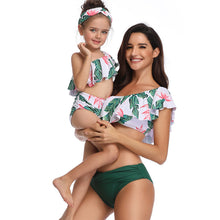 Load image into Gallery viewer, Flashing mother and daughter Swimsuit
