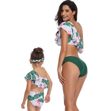 Load image into Gallery viewer, Flashing mother and daughter Swimsuit
