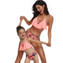 Load image into Gallery viewer, Flashing mother and daughter Swimsuit
