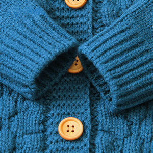 Children's solid color Sweater