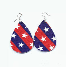 Load image into Gallery viewer, Fashion Flag Basketball Earrings
